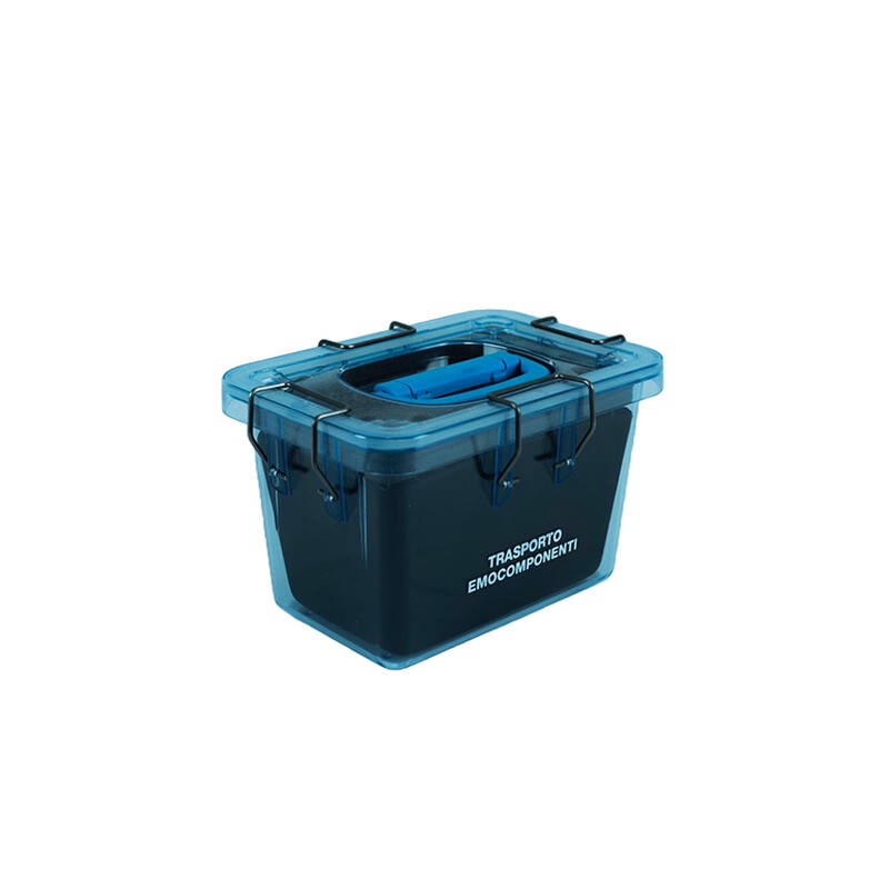 MFSAEMO_01P Conteneurs polycarbonate transport court sang/plasma - Médifroid