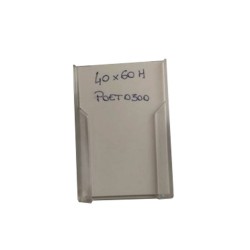POET0300 – Porte-étiquettes 40x60 mm pour tiroirs et bacs - Médifroid