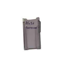 POET0100 – Porte-étiquettes 25x51 mm pour tiroirs et bacs - Médifroid